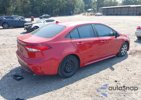 2020 Toyota Corolla Le из США, поврежденный, VIN 5YFEPRAE8LP083509